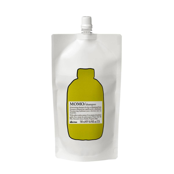 DAVINES REFILL MOMO SHAMPOO 500ml - Зволожуючий шампунь для сухого та зневодненого волосся