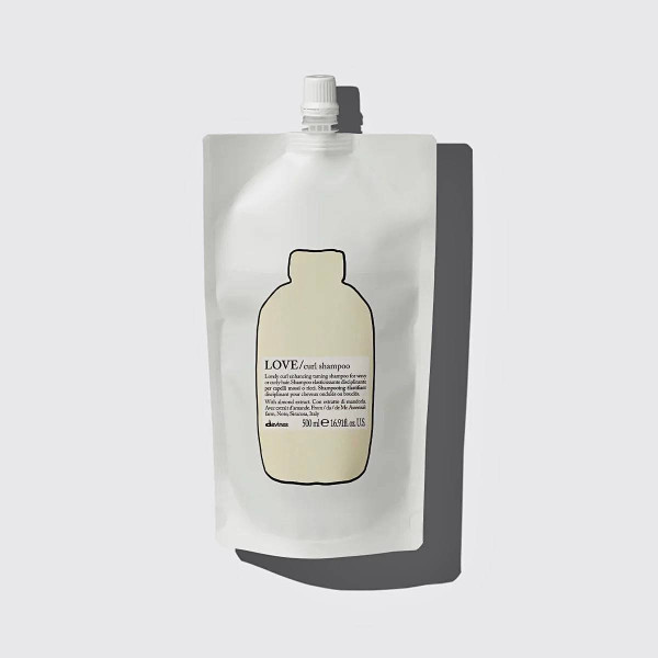 DAVINES REFILL LOVE CURL SHAMPOO 500ml - Шампунь, підсилюючий та контролюючий завиток